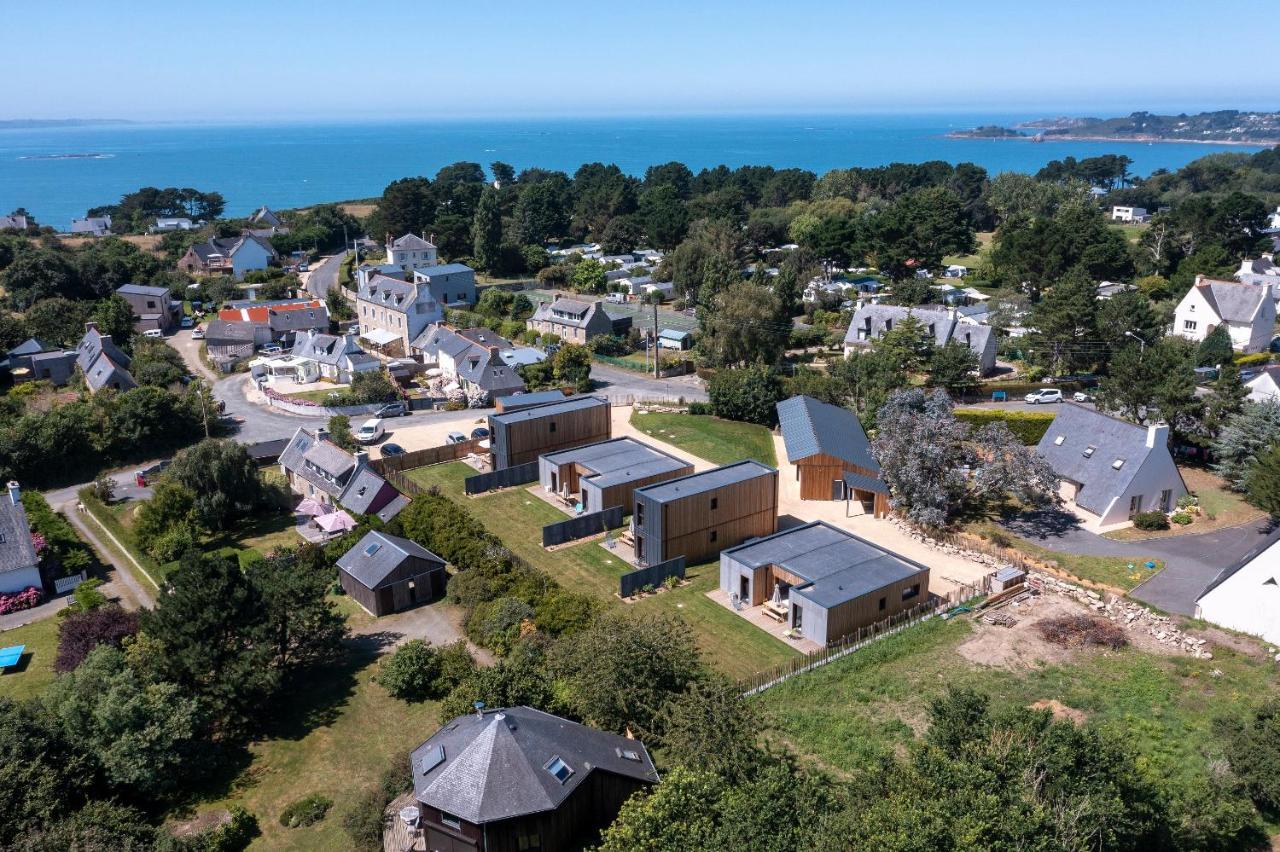 Les Lodges de Beg Leguer - côte de granit rose Lannion Exterior foto